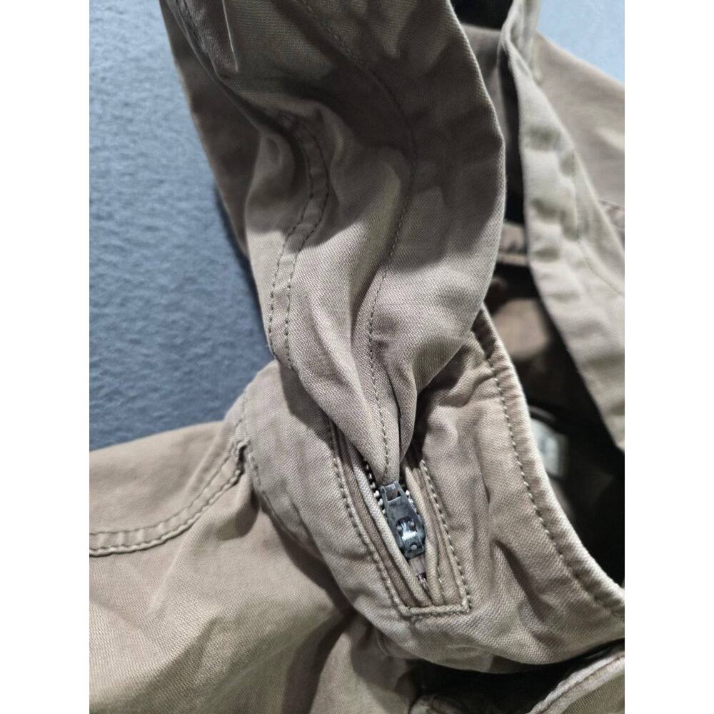 Madewell Jacket Men Y2K Green Military Utility Zip Pockets Army Sz M A009523 - Picture 11 of 12